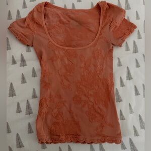 Free people coral top